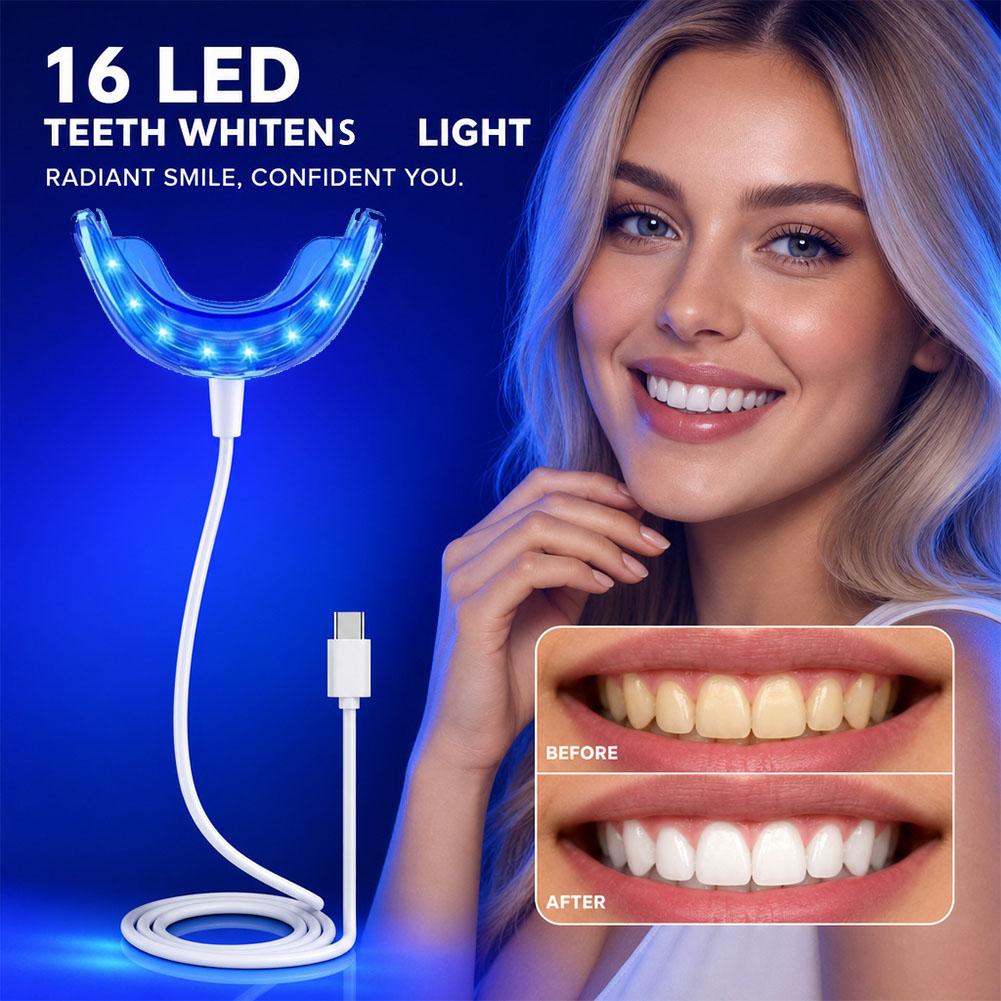 Teeth Whitening With Blue Light - Teeth Whitening Accelerator Smart LED Blue