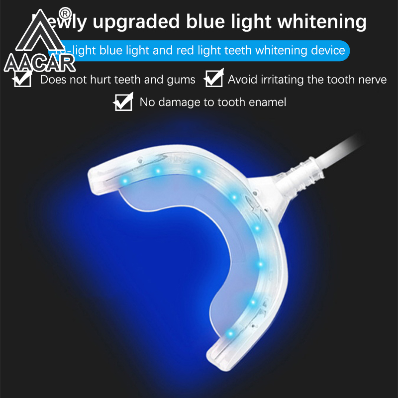 1PCS 4in1 Teeth Whitening 16 L - Teeth Whitening With Blue Light ulasan dan harga