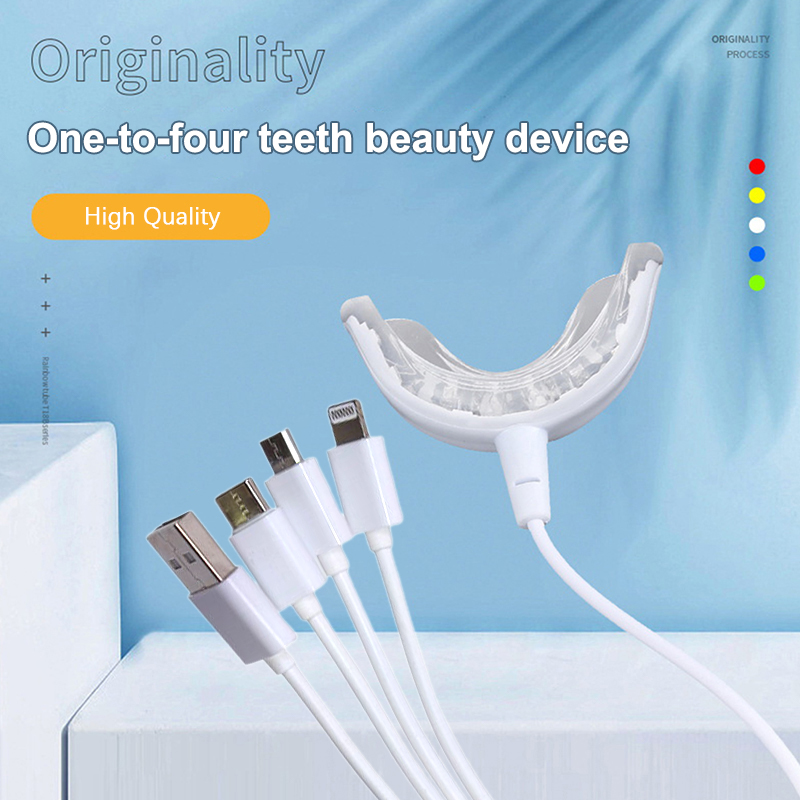 1PCS 4in1 Teeth Whitening 16 L - Teeth Whitening With Blue Light ulasan dan harga