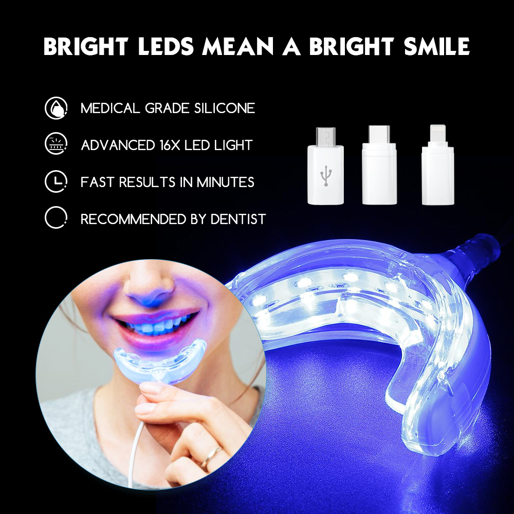 Luxsmile Smart LED Teeth White - Teeth Whitening With Blue Light ulasan dan harga