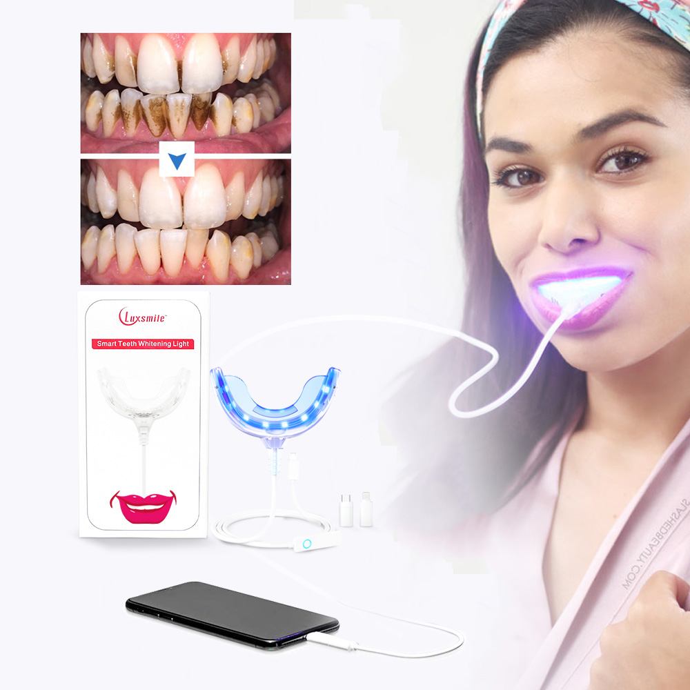 Luxsmile Smart LED Teeth White - Teeth Whitening With Blue Light ulasan dan harga
