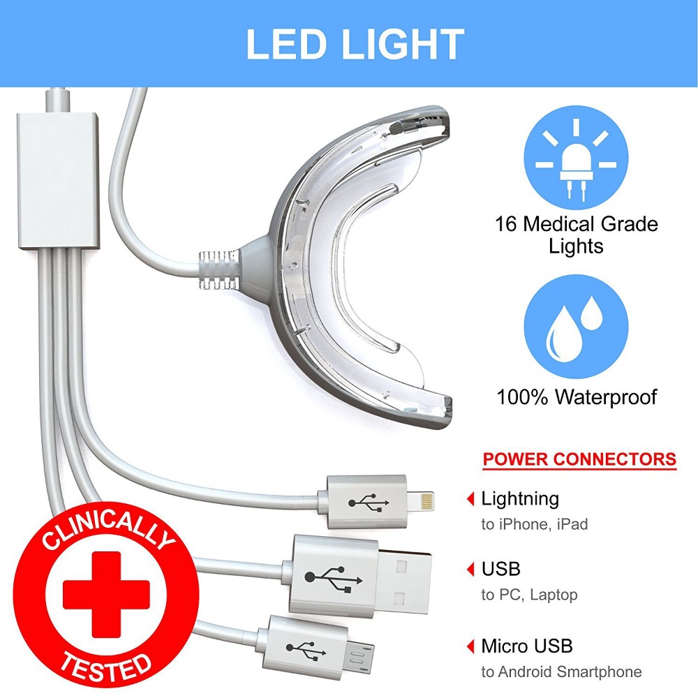 3 In1 Teeth Whitening Lamp 16  - Teeth Whitening With Blue Light ulasan dan harga