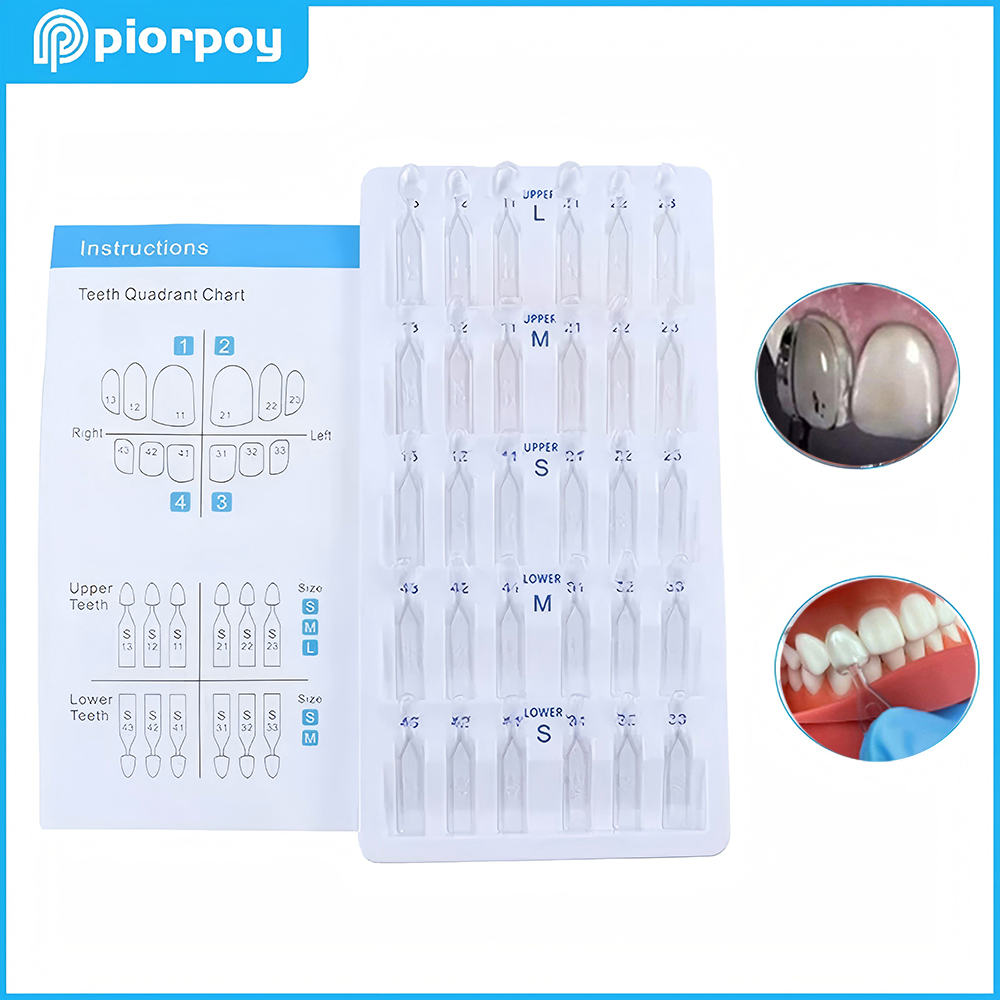 PIORPOY Dental Composite Resin - Teeth Whitening Kit With Light ulasan dan harga