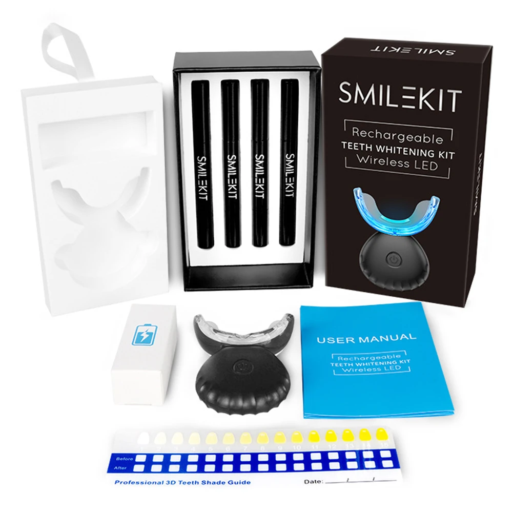 Dental Teeth Whitening Kit Min - Teeth Whitening Kit With Light ulasan dan harga
