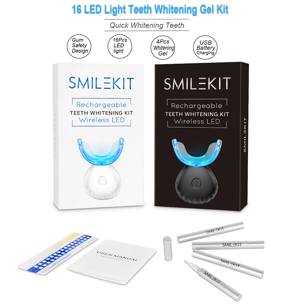 Dental Teeth Whitening Kit Min - Teeth Whitening Kit With Light ulasan dan harga