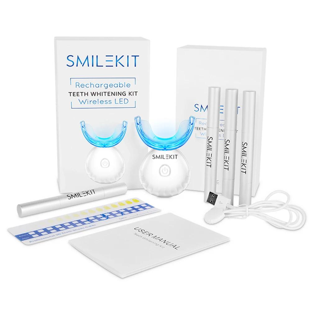Dental Teeth Whitening Kit Min - Teeth Whitening Kit With Light ulasan dan harga