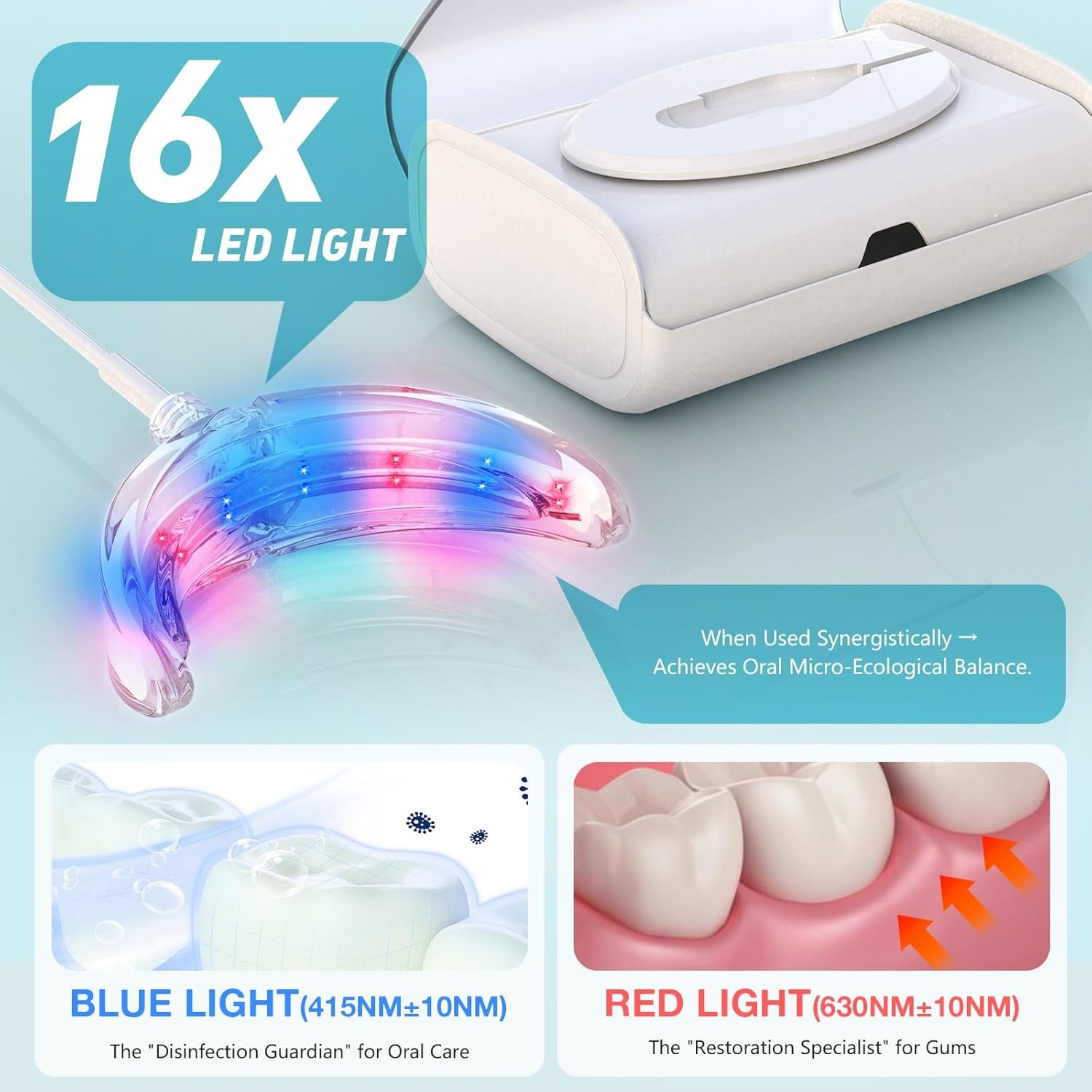 Tooth Whitening Accelerator La - Teeth Whitening With Blue Light ulasan dan harga